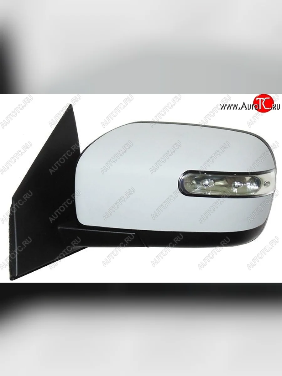 Боковое левое зеркало заднего вида SAT (складное, обогрев, поворот, 9 контактов) Mazda CX-9 TB дорестайлинг (2007-2009) (Неокрашенное)  в Керчи Республика Крым