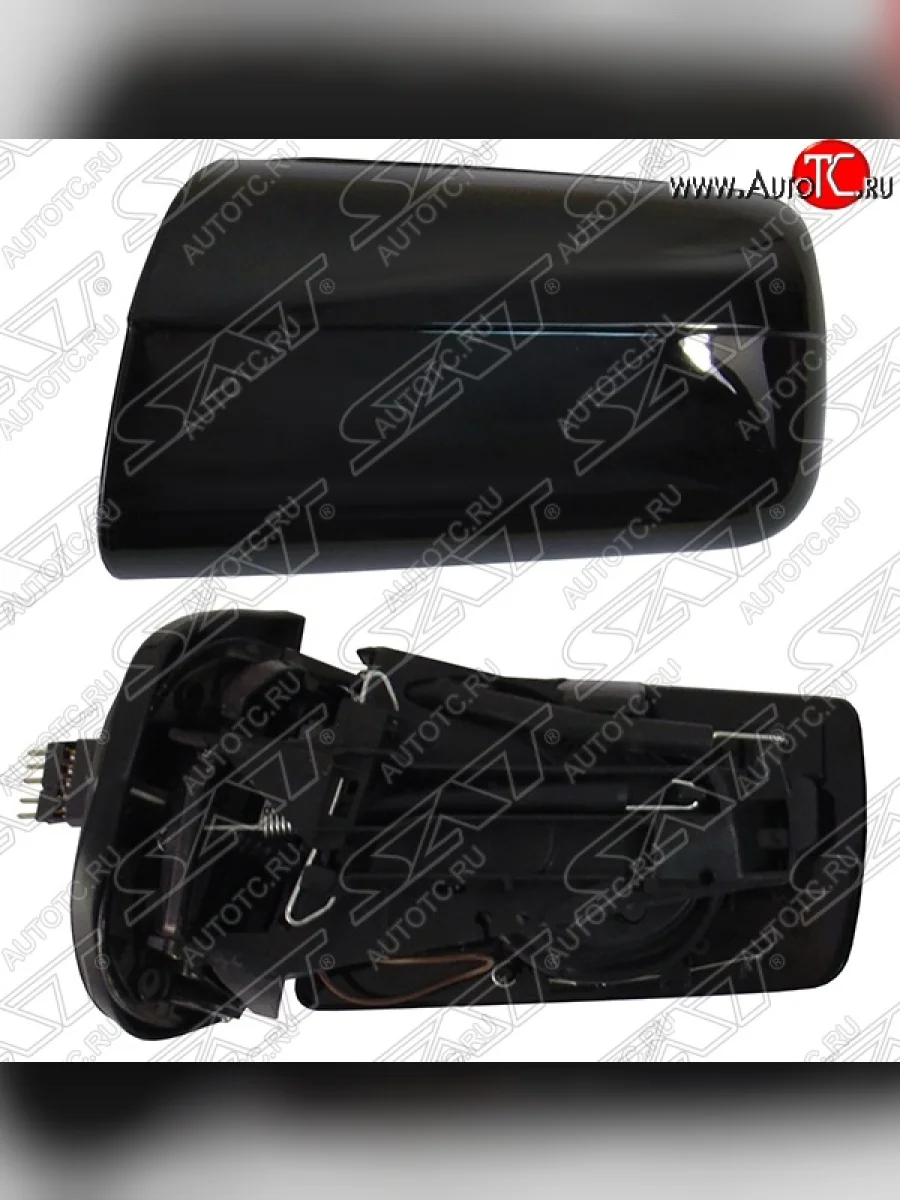 Боковое правое зеркало заднего вида SAT (обогрев, 5 контактов)  Mercedes-Benz C-Class (1992-2001) S202, W202 (Неокрашенное)  в Самаре Самарской области