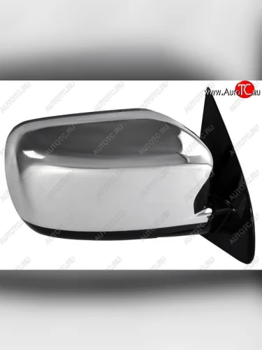 Боковое правое зеркало заднего вида SAT (правое, 3 контакта, хром) Mitsubishi Airtek - Outlander  CU