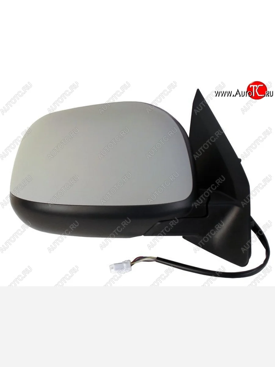 Правое боковое зеркало заднего вида SAT (складное, обогрев, 7 контактов) Mitsubishi ASX дорестайлинг (2010-2012) (Неокрашенное)  в Самаре Самарской области