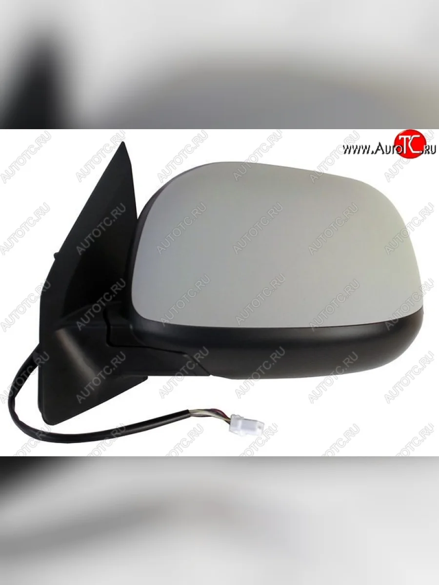 Левое боковое зеркало заднего вида SAT (складное, обогрев, 7 контактов) Mitsubishi ASX дорестайлинг (2010-2012) (Неокрашенное)  в Самаре Самарской области