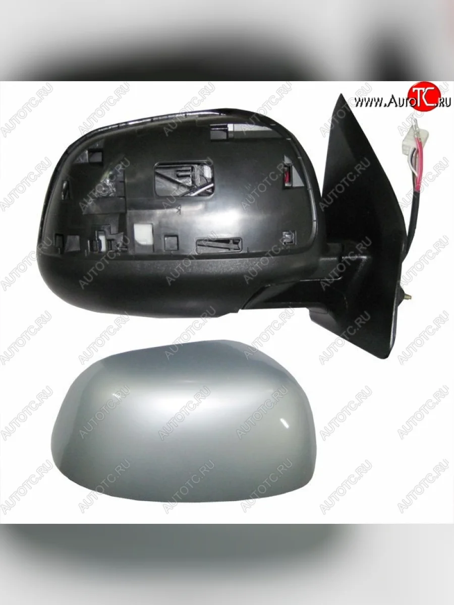Боковое правое зеркало заднего вида SAT (5 контактов) Mitsubishi Outlander XL (CW)  рестайлинг (2010-2013) (Неокрашенное)  в Самаре Самарской области