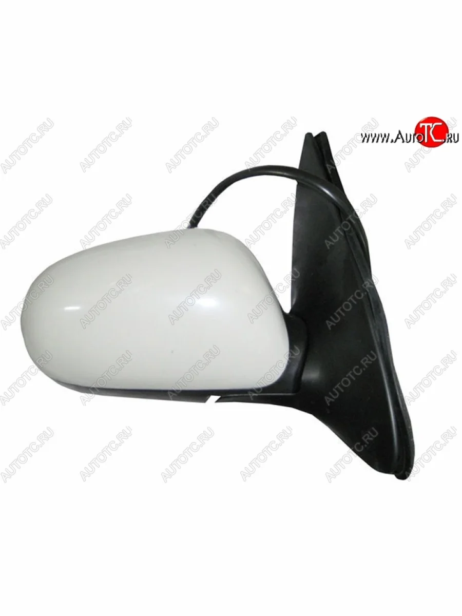 Боковое правое зеркало заднего вида SAT (обогрев, складное, 7 контактов) Nissan Bluebird Sylphy G10 седан дорестайлинг (2000-2003) (Неокрашенное)  в Самаре Самарской области