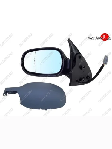 Боковое левое зеркало заднего вида SAT (обогрев, 5 контактов) Nissan Micra  K12 (2002-2010) 5 дв. дорестайлинг, 5 дв. 2-ой рестайлинг