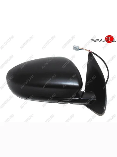 Боковое правое зеркало заднего вида SAT (обогрев, складное, 7 контактов) Nissan Qashqai +2 1 J10 дорестайлинг (2008-2010)