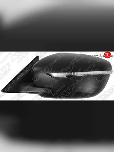 Боковое левое зеркало заднего вида SAT (поворот, обогрев, 7 контактов) Nissan X-trail  3 T32 (2013-2022) дорестайлинг, рестайлинг