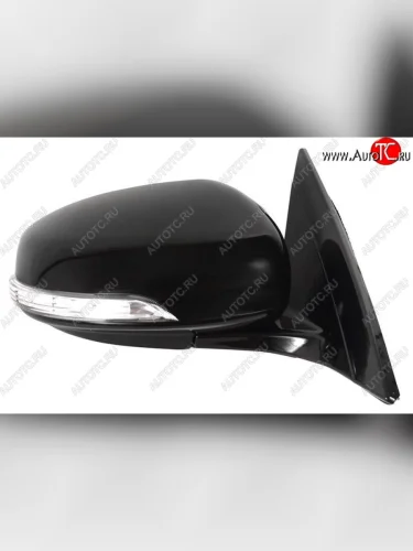 Боковое правое зеркало заднего вида SAT (обогрев, складное, регулировка, поворот, 9 контактов) Nissan Teana  2 J32 (2008-2014) дорестайлинг, рестайлинг