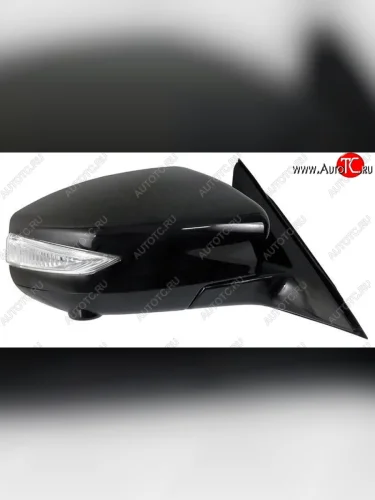 Боковое правое зеркало заднего вида SAT (складное, поворот, обогрев, камера, 12контактов) Nissan Teana 3 L33 дорестайлинг (2014-2020)