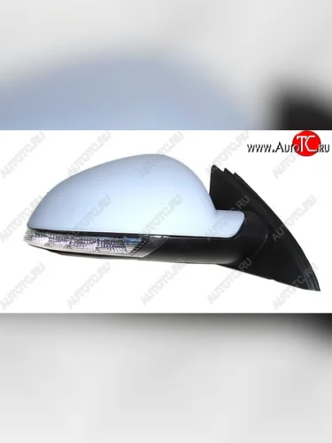 Боковое правое зеркало заднего вида SAT (регулировка, обогрев, поворот, 6 контактов) Opel Insignia ( A,  А) (2008-2017) дорестайлинг седан, дорестайлинг универсал, дорестайлинг, хэтчбэк, рестайлинг седан, рестайлинг, хэтчбэк, универсал рестайлинг