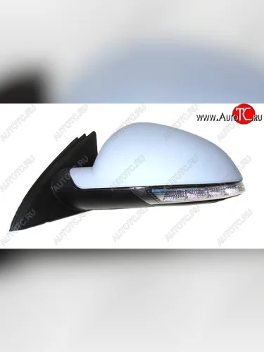 Боковое левое зеркало заднего вида SAT (регулировка, обогрев, поворот, 6 контактов) Opel Insignia ( A,  А) (2008-2017) дорестайлинг седан, дорестайлинг универсал, дорестайлинг, хэтчбэк, рестайлинг седан, рестайлинг, хэтчбэк, универсал рестайлинг