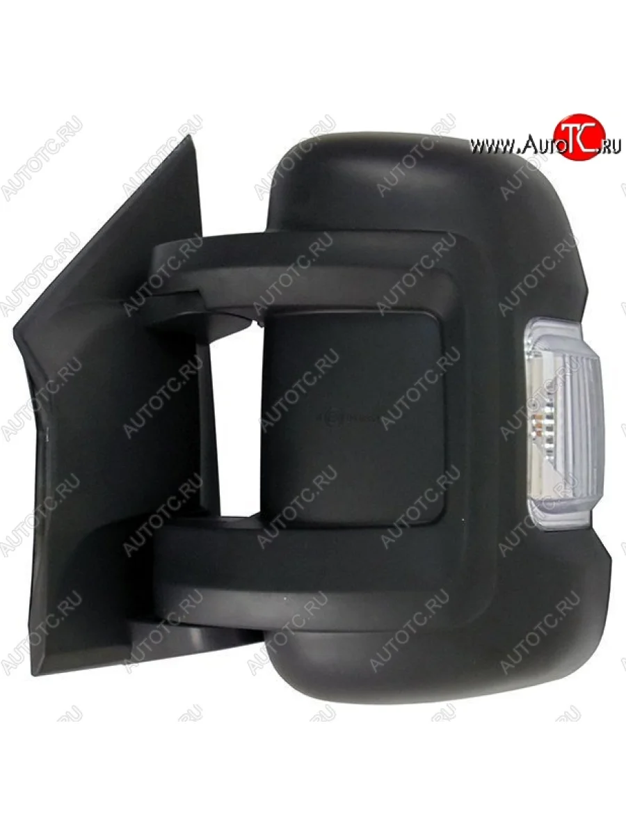 Боковое левое зеркало заднего вида SAT (регулировка, обогрев, поворот, 8 контактов) CITROEN Jumper 250 (2006-2014) (Неокрашенное)  в Самаре Самарской области