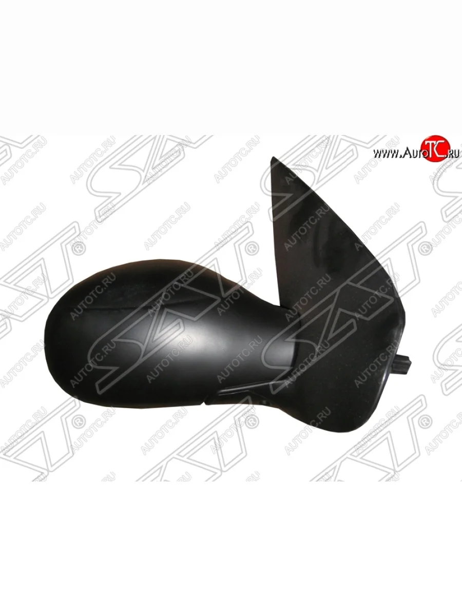 Боковое правое зеркало заднего вида SAT (5 контактов) Peugeot 206 седан 2B рестайлинг (2006-2009) (Неокрашенное)  в Керчи Республика Крым