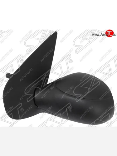 Боковое левое зеркало заднего вида SAT (механическое) Peugeot 206 седан 2B рестайлинг (2006-2009)