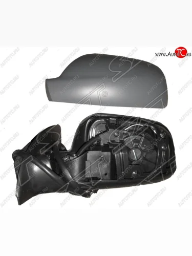 Боковое левое зеркало заднего вида SAT (регулировка, обогрев, 6 контактов) Peugeot 307 ( универсал,  хэтчбэк 3 дв.,  хэтчбэк 5 дв.) (2001-2008) дорестайлинг, рестайлинг