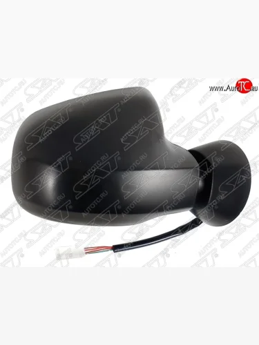 Боковое правое зеркало заднего вида SAT (обогрев, 5 контактов, Тайвань) Renault Duster HS дорестайлинг (2010-2015)