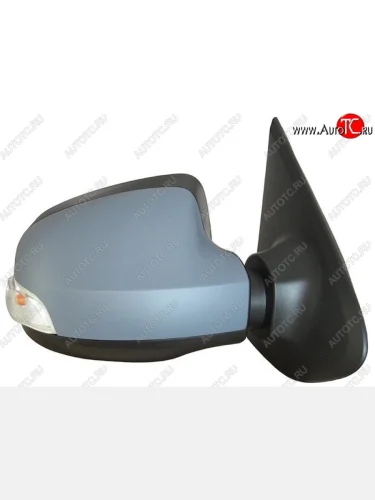 Боковое правое зеркало заднего вида SAT (механическое, поворот, 2 контакта) Renault Logan 2 рестайлинг (2018-2025)