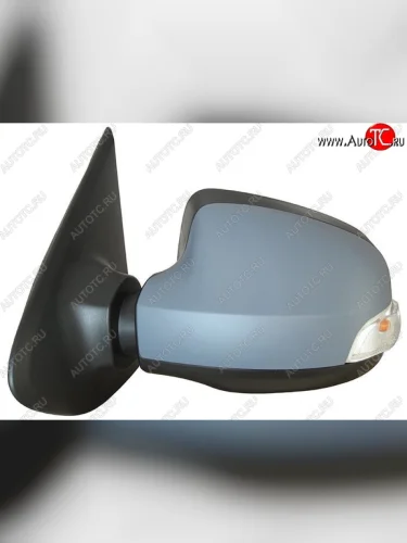 Боковое левое зеркало заднего вида SAT (механическое, поворот, 2 контакта) Renault Logan 2 рестайлинг (2018-2025)