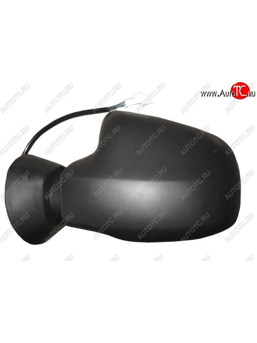 Боковое левое зеркало заднего вида SAT (обогрев, 5 контактов) Nissan Terrano D10 дорестайлинг (2013-2016) (Неокрашенное)  в Перми Пермском крае