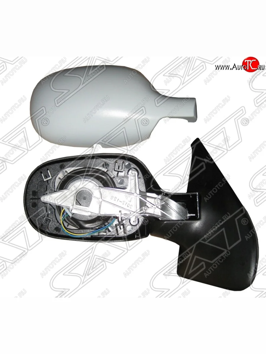 Боковое правое зеркало заднего вида SAT (складное, обогрев, 7 контактов)  Renault  Clio  BB, Symbol  седан (Неокрашенное)  в Самаре Самарской области