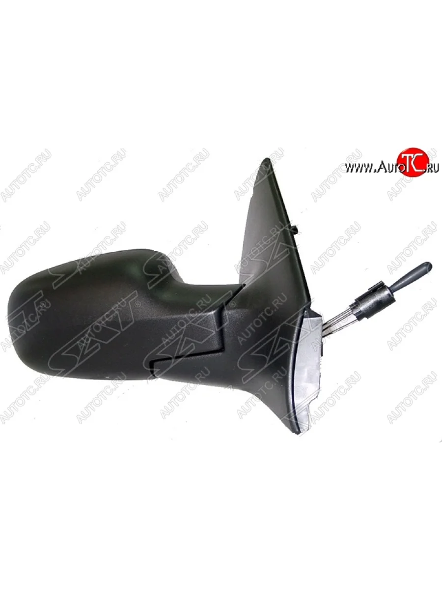 Боковое правое зеркало заднего вида SAT (механическое, датчик температуры, 2 контакта)  Renault Megane (2002-2009) седан, универсал, хэтчбэк 5 дв. (Неокрашенное)  в Самаре Самарской области