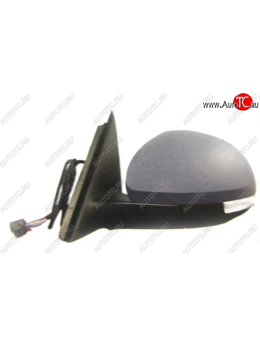 Боковое левое зеркало заднего вида SAT (обогрев, поворот, 7 контактов)  Skoda Yeti (2009-2018) (Неокрашенное)  В Кинешме Ивановской области