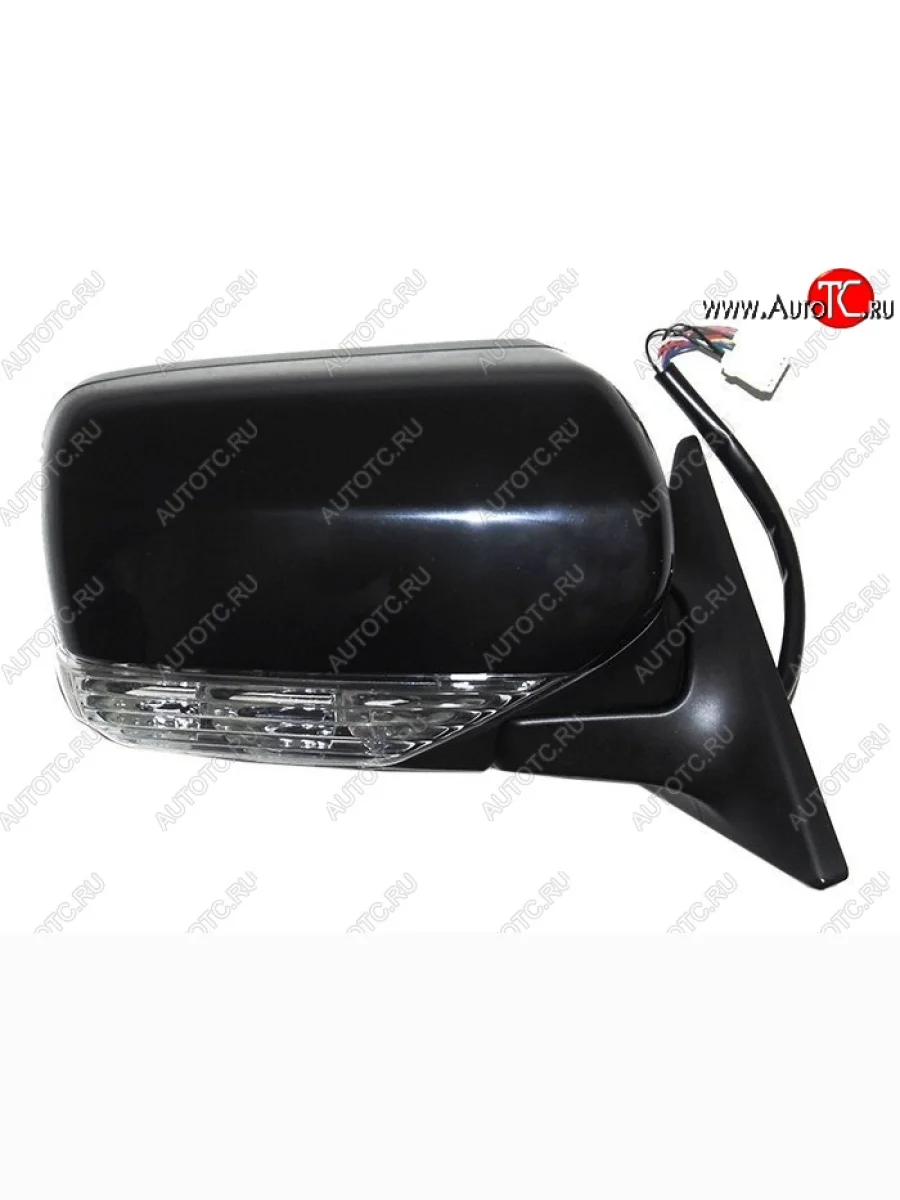 Боковое правое зеркало заднего вида SAT (складное, обогрев, поворот, 10 контактов)  Subaru Forester (2005-2008) SG (Неокрашенное)  В Кинешме Ивановской области