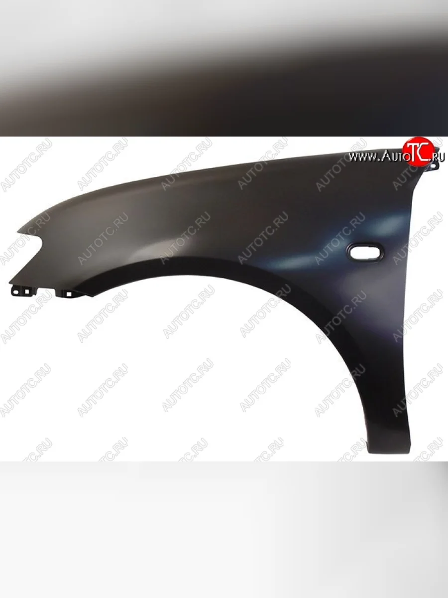 Левое крыло SAT (с отв. под повторитель, без отв. под расширитель, пр-во Таиланд) Mitsubishi L200 4  дорестайлинг (2006-2014) (Неокрашенное)  с доставкой в г. Керчь