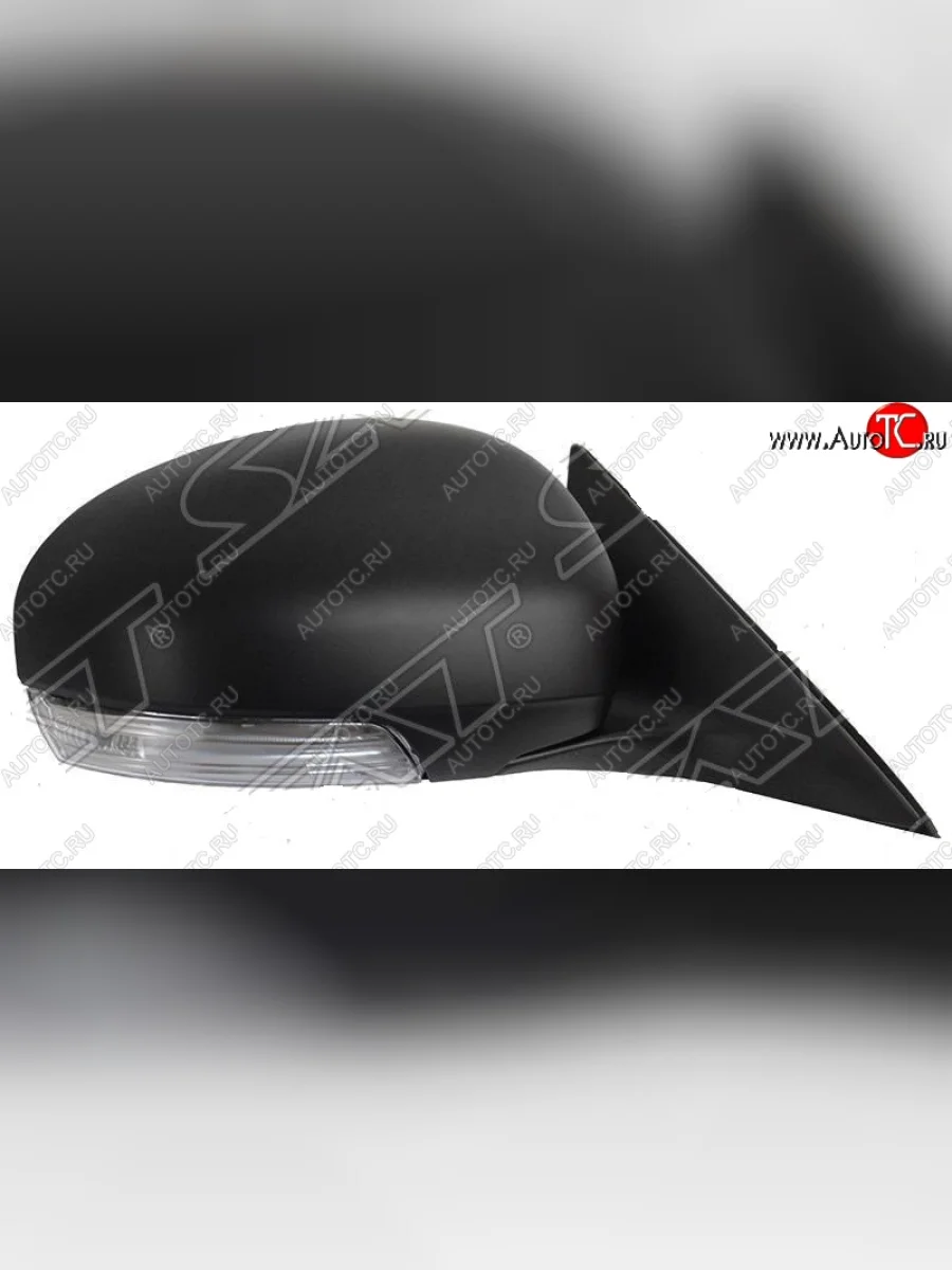 Боковое правое зеркало заднего вида (обогрев,поворотник) SAT Toyota Camry XV40 рестайлинг (2009-2011) (Неокрашенное)  в Перми Пермском крае