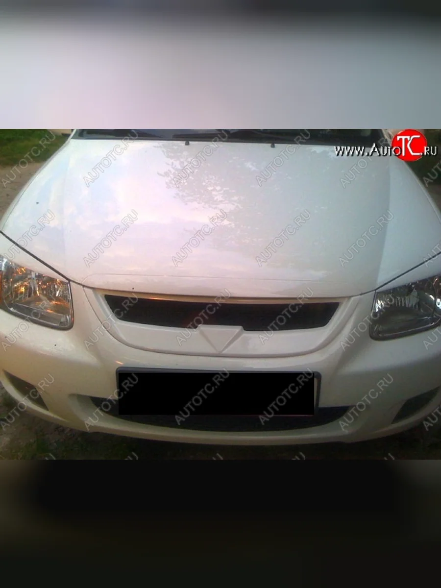 Реснички на фары CT KIA Cerato 1 LD хэтчбэк (2004-2007) (Неокрашенные)  в Перми Пермском крае