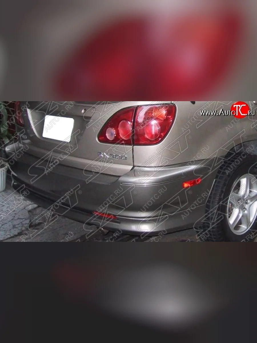 Накладка на стандартный бампер SAT Lexus RX300 XU10 дорестайлинг (1995-2001) (Неокрашенная)  в Перми Пермском крае