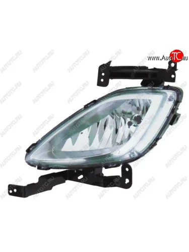 Левая противотуманная фара SAT Hyundai Elantra MD дорестайлинг (2010-2013)