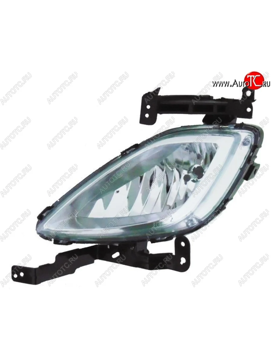 Левая противотуманная фара SAT Hyundai Elantra MD дорестайлинг (2010-2013)  в Самаре Самарской области