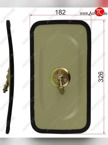 Универсальное боковое зеркало заднего вида (регулировка: мех.) SAT Renault Premium (1996-2025)