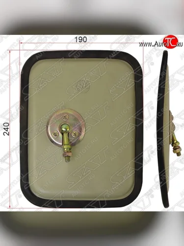 Универсальное боковое зеркало заднего вида (регулировка: мех.) SAT Renault Premium (1996-2025)