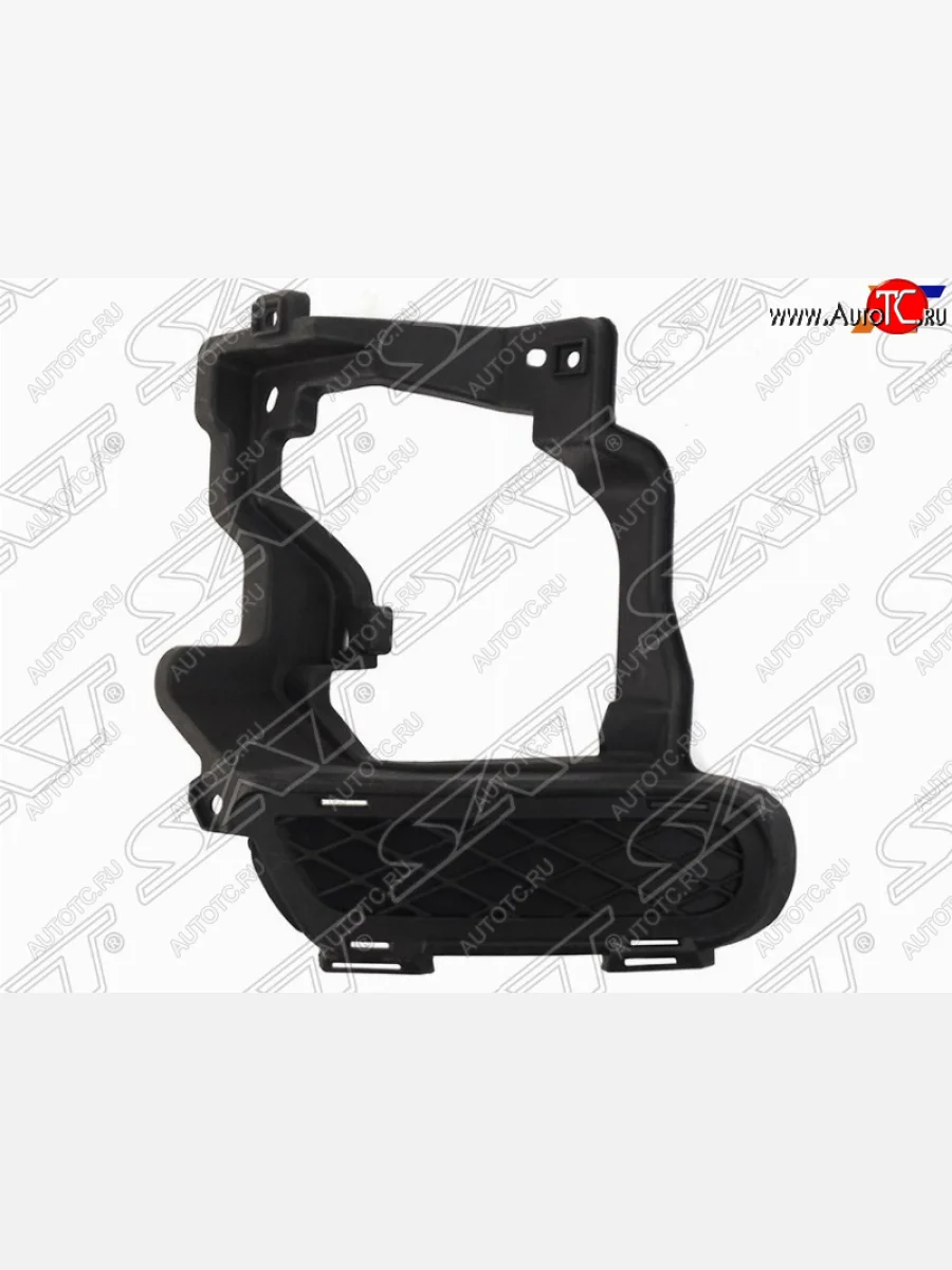 Левая вставка под ПТФ в штатный бампер SAT Mitsubishi ASX дорестайлинг (2010-2012)  в Перми Пермском крае