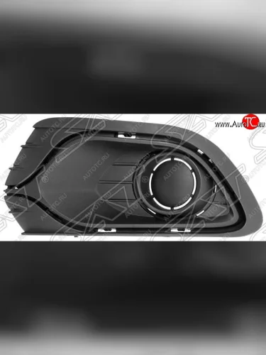 Заглушка противотуманной фары в бампер SAT Renault Logan 2 дорестайлинг (2014-2018)