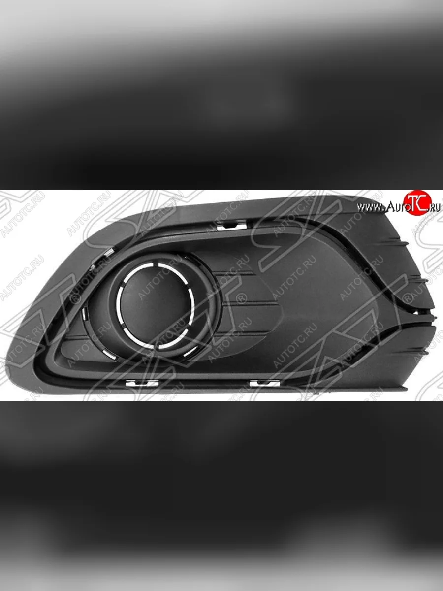 Заглушка противотуманной фары в бампер SAT Renault Logan 2 дорестайлинг (2014-2018)  в Перми Пермском крае