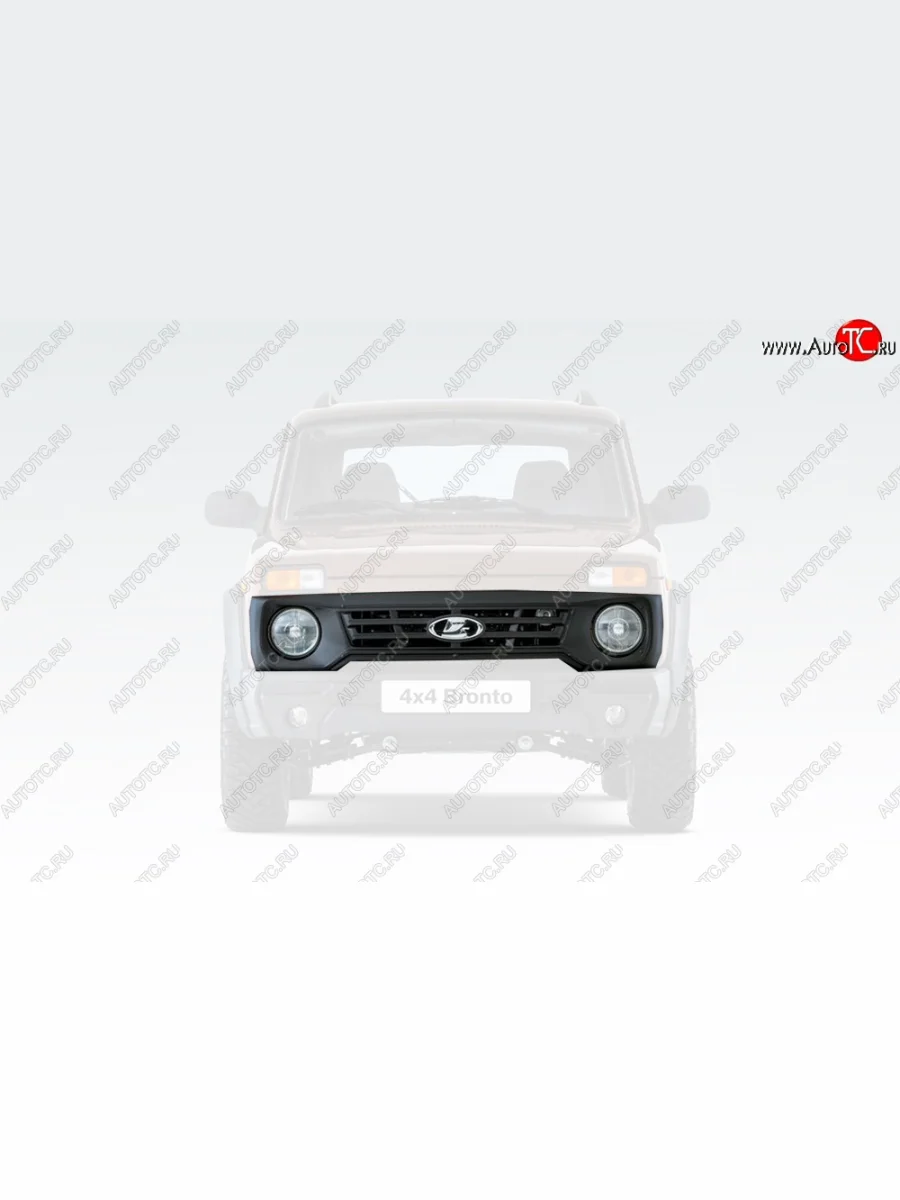 Решетка радиатора Bronto Лада ВАЗ нива 4х4 2121 (Legend) 3 дв. 2-ой рестайлинг (2021-2025) (Неокрашенная)  в Керчи Республика Крым