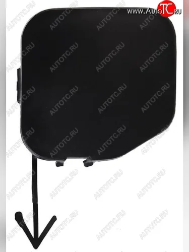 Заглушка буксировочного крюка в штатный бампер SAT (задняя) Subaru Forester SH (2008-2013)