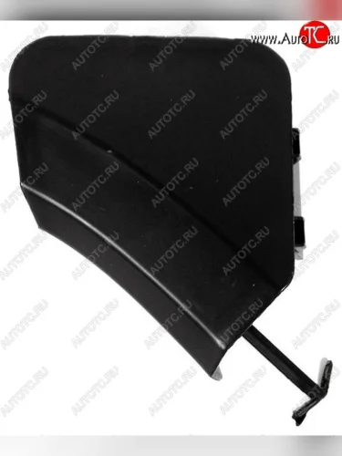 Заглушка буксировочного крюка в штатный бампер SAT (передняя, левая) Toyota Highlander XU40 рестайлинг (2010-2013)