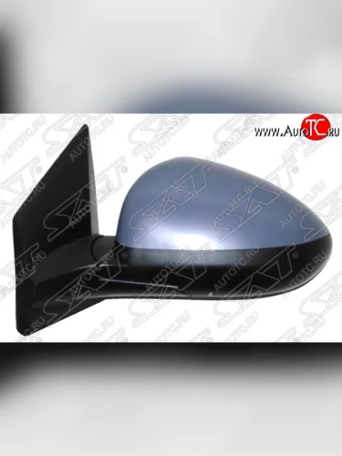 Левое боковое зеркало заднего вида SAT (регулировка, 3 контакта) Chevrolet Aveo T300 хэтчбек (2011-2015)