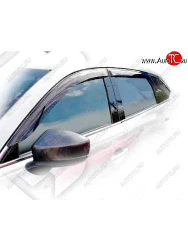 Дефлектора окон CA-Plastiс (Classic полупрозрачный) Mazda CX-9  TC (2015-2025) дорестайлинг