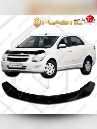 Дефлектор капота CA-Plastik (Classic черный) Ravon R4 (2016-2020)