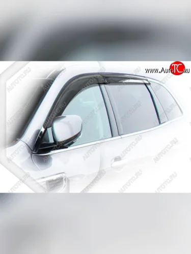 Дефлектора окон CA-Plastic (Classic полупрозрачный) Renault Koleos 2 (2016-2025)