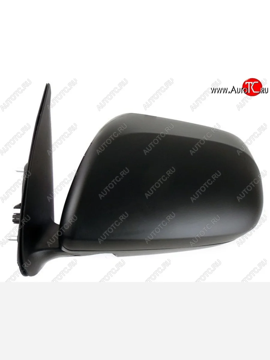 Боковое левое зеркало заднего вида (регулировка: мех.) SAT Toyota Fortuner AN50/AN60 дорестайлинг (2004-2008) (Неокрашенное)  в Самаре Самарской области