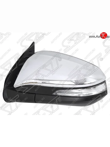 Боковое левое зеркало заднего вида SAT Toyota Hilux AN120 дорестайлинг (2016-2020)