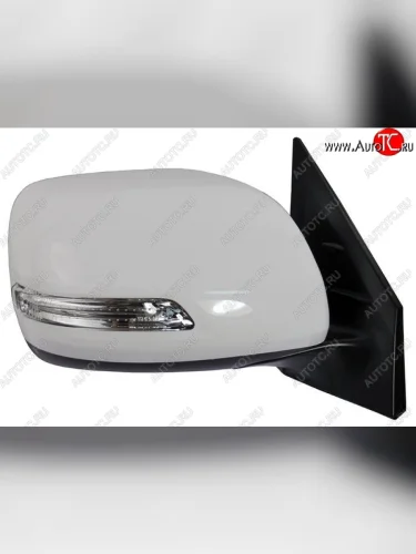 Боковое правое зеркало заднего вида (обогрев/поворотник) SAT Toyota Land Cruiser  200 (2012-2015) 1-ый рестайлинг
