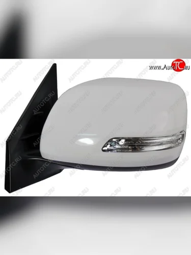 Боковое левое зеркало заднего вида (обогрев/поворотник) SAT Toyota Land Cruiser  200 (2012-2015) 1-ый рестайлинг