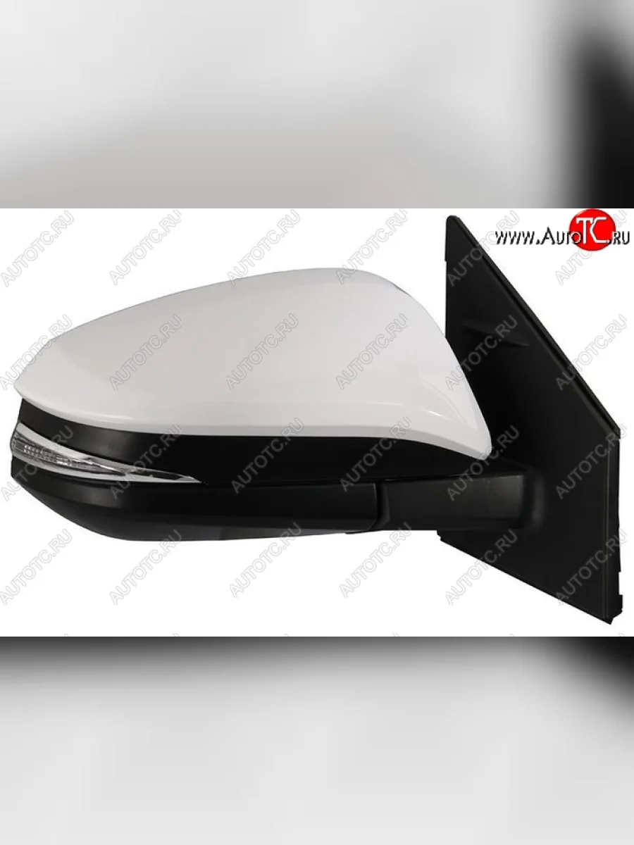 Правое боковое зеркало заднего вида (регулировка, поворотник) SAT Toyota RAV4 XA40 5 дв. рестайлинг (2015-2019) (Неокрашенное)  в Перми Пермском крае