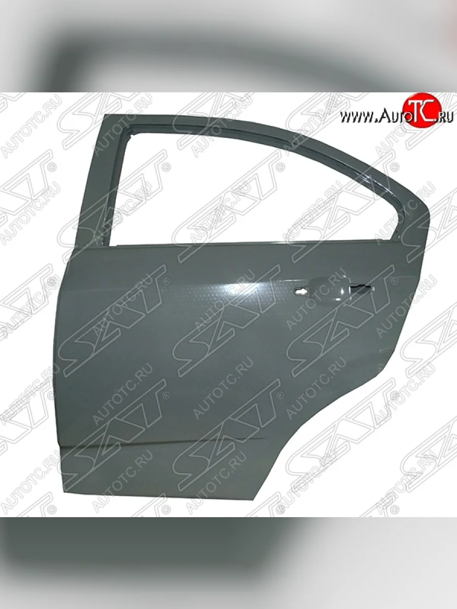 Левая дверь задняя SAT Chevrolet Aveo T300 седан (2011-2015) (Неокрашенная)  в Самаре Самарской области